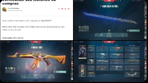 Conta valorant varias skins