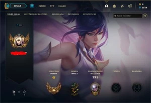 Conta League of Legends LOL