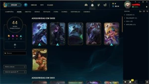 Conta League of Legends LOL