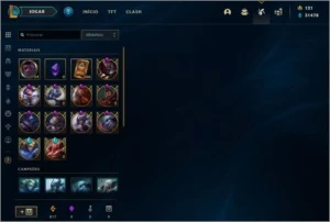 Conta Platina 3 - League of Legends LOL