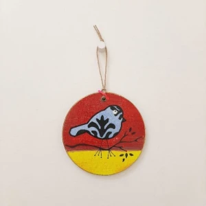 Enfeite Passarinho no Galho Am. - Artesanato e Personalizados