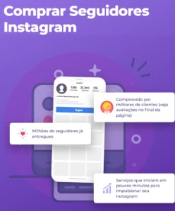 Seguidores Instagram - Redes Sociais