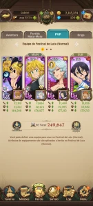 Vendo conta end game - Seven Deadly Sins