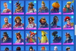 CONTA FORTNITE DA SEASON 3 COM 121 SKINS