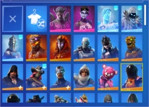 CONTA FORTNITE DA SEASON 3 COM 121 SKINS