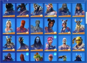 CONTA FORTNITE DA SEASON 3 COM 121 SKINS