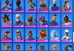CONTA FORTNITE DA SEASON 3 COM 121 SKINS