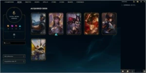 Conta LOL Diamante 4 - 29 champ - 6 skins WR ALTO - League of Legends