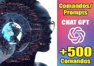 + 500 Comandos Prontos para CHAT GPT - Outros