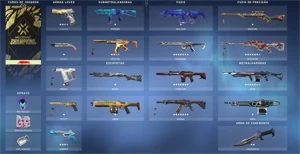 CONTA VALORANT MUITAS SKINS PRONTA MD5 (VALOR NEGOCIAVEL)
