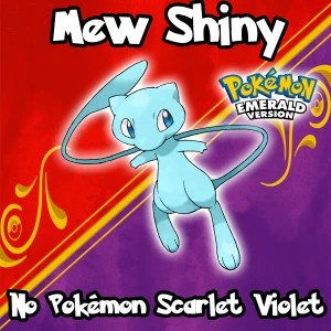Mew Shiny Japonês do Emerald p/ Pokémon Scarlet Violet - Outros