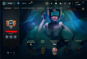 CONTA LOL- LVL 87 - 106 Champions - 64 Skins - FULL ACESSO - League of Legends