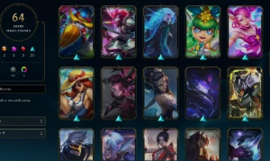 CONTA LOL- LVL 87 - 106 Champions - 64 Skins - FULL ACESSO - League of Legends