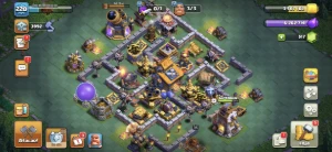Conta Clash of Clans CV 18 Super Avançada