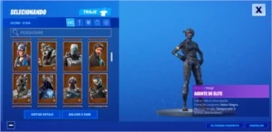 CONTA RARA-FORTNITE(PASSE 2,3,4,5,6,7)