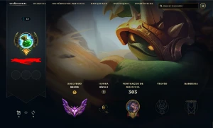 conta lol TODOS CAMPEÕES 150 SKINS MESTRE (ex challenger) - League of Legends
