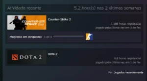 Conta Prime CS2 - Counter Strike