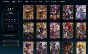 Conta Lol 450 Skins Várias Prestigios E Todas As Skin Da Lux - League of Legends