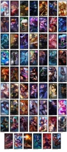 CONTA LOL BR- 62 SKINS  86 CHAMP  UNRANKED  RIVEN CAMPEONATO - League of Legends