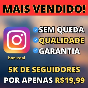 [Promoção] 5K Seguidores Instagram Por Apenas R$ 19,99 - Redes Sociais