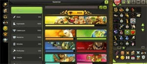 Conta Dofus touch 4 chars 200 Full scroll e conquista alta