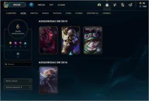 CONTA PROMOÇÃO - League of Legends LOL