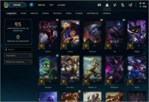CONTA PROMOÇÃO - League of Legends LOL