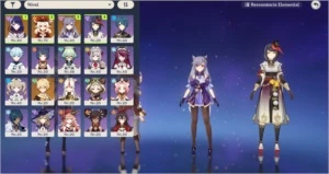 🔥Baal - Klee - Keqing -Sara 🔥46 RESINAS🔥 AR38 - Genshin Impact
