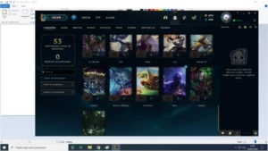 Conta Lol Ouro 3 Com 9 Skins e 41 Campeoes - League of Legends