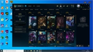 Conta Lol Ouro 3 Com 9 Skins e 41 Campeoes - League of Legends