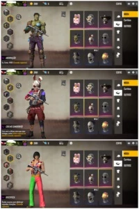 Conta diamante 2 gemada com passe de elite - Free Fire