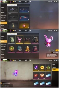 Conta diamante 2 gemada com passe de elite - Free Fire
