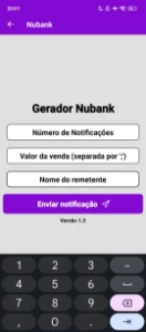 Gerador de notificação Nubank - Outros