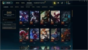 CONTA LEAGUE OF LEGENDS PLATINA IV LOL