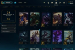 Conta LoL com RP, 47 Campeões e Essências - League of Legends