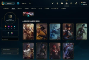 Conta LoL com RP, 47 Campeões e Essências - League of Legends