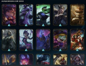Conta de LOL com muitas skins. Conta desde 2010 - Albion Online