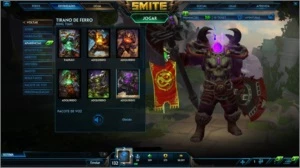 Conta Smite 500+ Skina TOP BR - Others