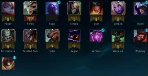Conta Platina de LOL baratinha - League of Legends