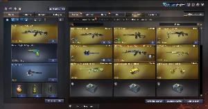 CrossFire: General smurf com LA SWAT & CAÇADORA, elo LENDA