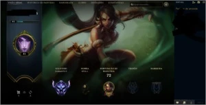 Conta diamante 4 MMR ALTO 66% winrate - League of Legends LOL