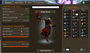 CONTA SKILLER RS3 - Runescape