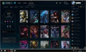 conta league of legends LOL