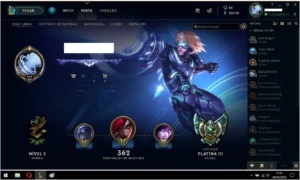 conta league of legends LOL