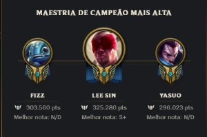 Conta Esmeralda 1 - Ex Mestre - Nv 406 - League of Legends LOL