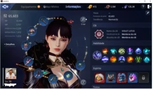 conta mir4 serve SA74   65k power