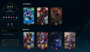 Conta Lol Lvl 964 Ano 2013 / 277 Skins - League of Legends