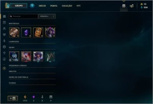 CONTA LOL PARA MD10 + 35 CHAMPS + 14 SKINS - League of Legends