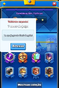 Conta Clash Royale Antiga | Mega Cavaleiro Nv15 | +7,7K 🏆