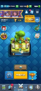 Conta Clash Royale Antiga | Mega Cavaleiro Nv15 | +7,7K 🏆